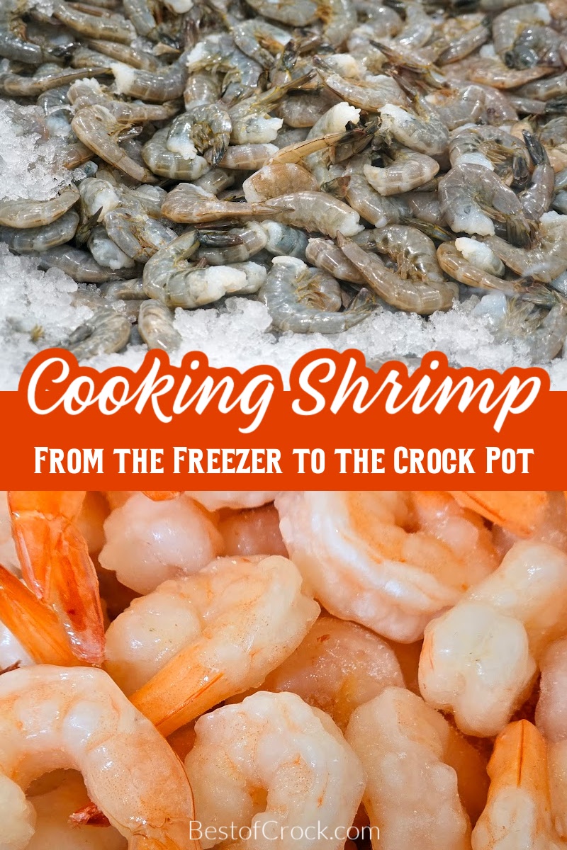 Can you put frozen shrimp in a slow cooker? Crockpot shrimp recipes may call for fresh shrimp, but frozen shrimp recipes tell us otherwise. Crockpot Seafood Tips | Tips for Cooking Seafood in a Slow Cooker | Frozen Seafood Crockpot | Slow Cooker Dinner Recipes | Slow Cooker Shrimp Recipes | Slow Cooker Dinner Recipes | Easy Dinner Recipes | Healthy Slow Cooker Recipes | Weeknight Dinner Recipes via @bestofcrock