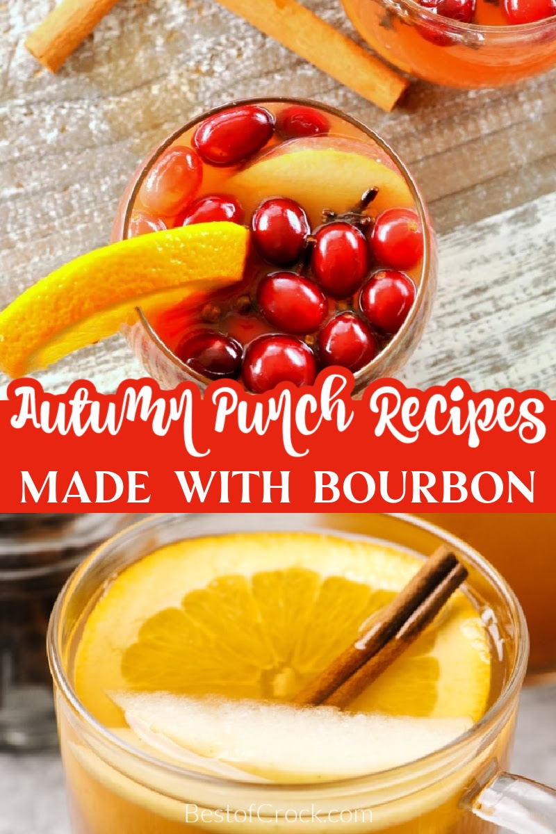 Crockpot bourbon punch recipes make the best fall cocktails for parties or just for sipping with a loved one; or as cocktail recipes for two. Crockpot Drink Recipes | Fall Crockpot Drink Recipes | Fall Crockpot Recipes | Thanksgiving Crockpot Recipes | Christmas Crockpot Recipes | Crockpot Recipes with Bourbon | Thanksgiving Cocktail Recipes | Christmas Cocktail Recipes