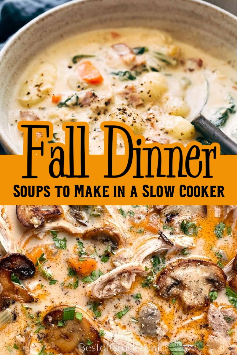These slow cooker soups with chicken for fall will help make weeknight dinners far easier and comforting. Easy Slow Cooker Soups | Crockpot Soup Recipes | Healthy Slow Cooker Soups | Best Slow Cooker Soups | Slow Cooker Chicken Soup | Best Slow Cooker Chicken Soup | Healthy Slow Cooker Chicken Soup | Crockpot Chicken Soup | Slow Cooker Chicken Noodle Soup | Creamy Slow Cooker Chicken Soup | Slow Cooker Chicken Vegetable Soup | Low Carb Slow Cooker Chicken Soup