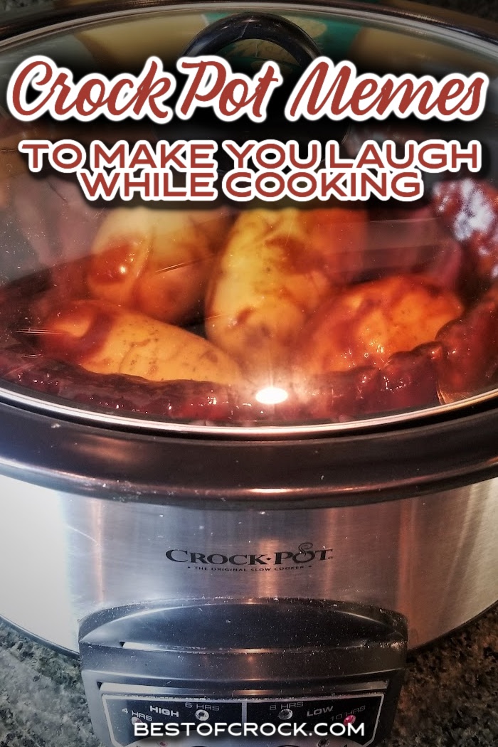 Funny but true slow cooker quotes can help you get a laugh as you cook a delicious slow cooker side dish or easy dinner recipe. Slow Cooker Sayings | Crockpot Jokes | Funny Crockpot Quotes | Crockpot Sayings | Funny Slow Cooker Memes | Crockpot Memes | Funny Cooking Quotes | Cooking Memes for Home Cooks via @bestofcrock