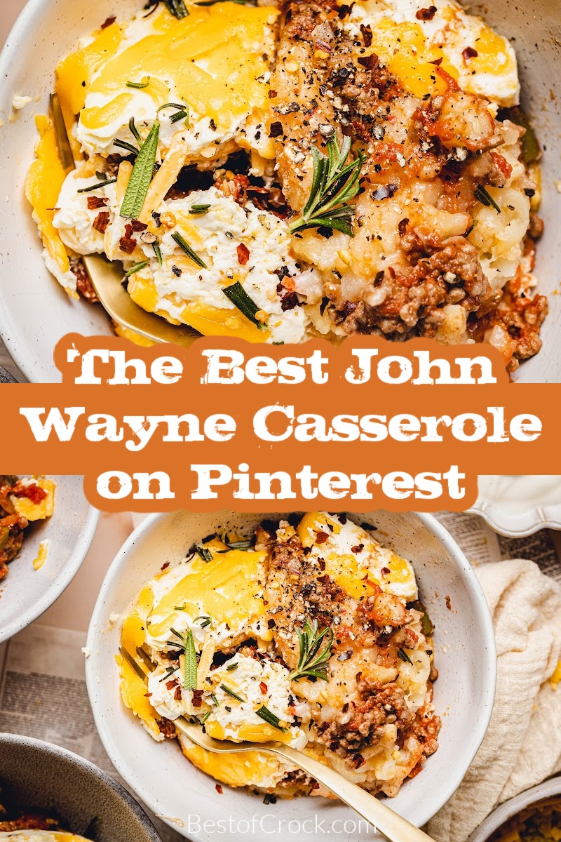 Make dinner more fun for the whole family with the help of one of the best John Wayne casserole with tater tots recipes. John Wayne Casserole Recipe | John Wayne Casserole Biscuits | John Wayne Casserole Bisquick | John Wayne Casserole Recipe Slow Cooker | Tater Tot Casserole | Crockpot Tater Tot Casserole | John Wayne Casserole Oven Recipe | Easy Dinner Recipe | Dinner Recipes with Tater Tots | Family Dinner Recipes via @bestofcrock