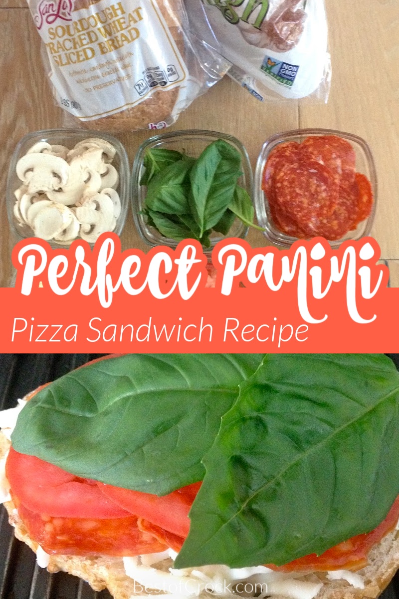 This pizza sandwich recipe is one of the easiest and most fun lunch or dinner recipes to make! You can easily adapt the recipe to your taste and make this a weekly staple in your meal planning. Easy Lunch Recipes | Easy Dinner Recipes | Recipes to Make with Kids | Quick Pizza Recipes | Panini Press Recipes | Panini Sandwich Ideas | Easy Lunch Recipes | Easy Recipes for Kids | Homemade Panini Recipes | Easy Sandwich Recipes | Pizza Sandwich Recipes | Easy Pizza Recipes