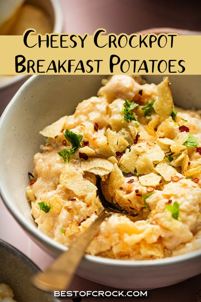 Our cheesy crockpot hashbrown potatoes recipe is not only an easy breakfast side dish recipe, but it is also perfect for a crowd. Easy Breakfast for a Crowd | Crockpot Breakfast Potatoes Cheesy | Slow Cooker Hashbrown Casserole | Cheesy Potato Breakfast Recipe | Crockpot Potatoes for Brunch | Crowd Pleasing Breakfast Sides | Easy Crockpot Breakfast Recipes | Cheesy Hashbrown Casserole Slow Cooker | Potluck Breakfast Side Dish | Holiday Breakfast Casserole Crockpot