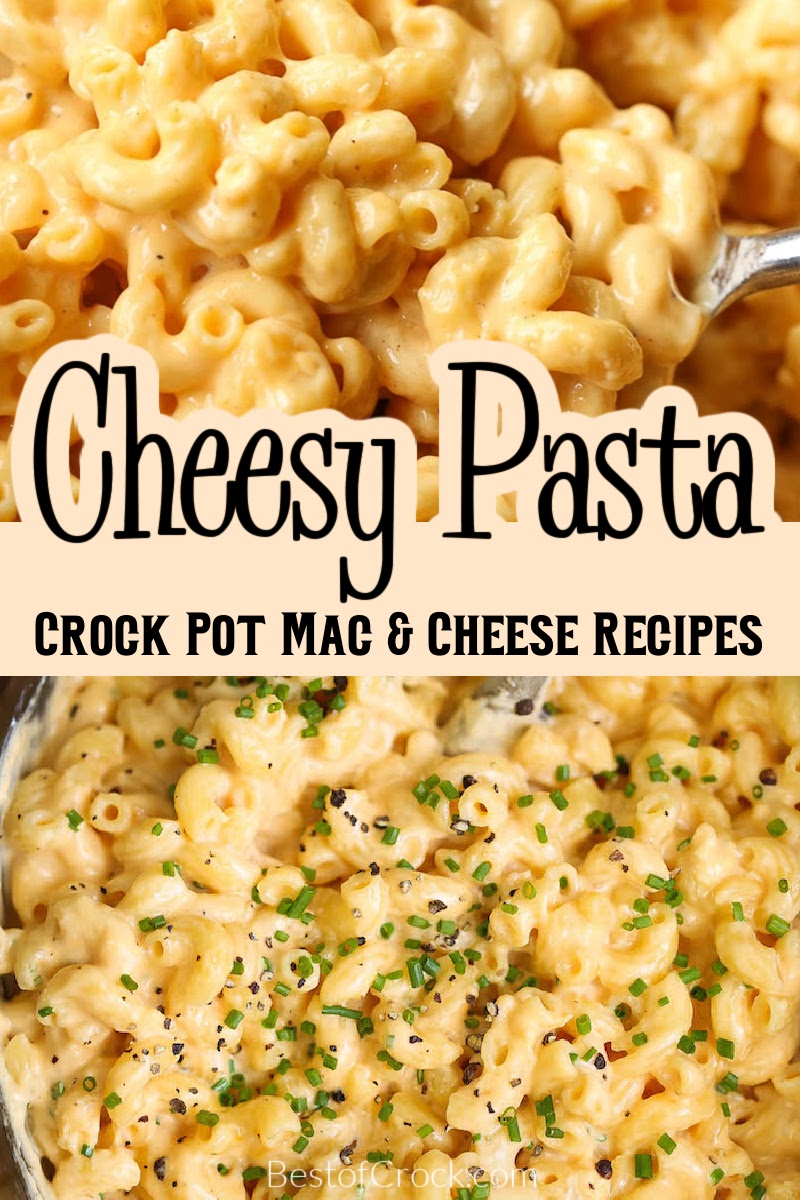 The best Crock Pot mac and cheese recipes are easy to make and any serious lover of crock pot recipes is sure to enjoy them. Crockpot Mac and Cheese Recipes | Easy Dinner Recipes | Make Ahead Lunch Recipes | Slow Cooker Macaroni and Cheese | Slow Cooker Dinner Recipes | Slow Cooker Side Dish Recipes | Recipes for Kids | Crockpot Pasta Recipes | Pasta Recipes Slow Cooker via @bestofcrock
