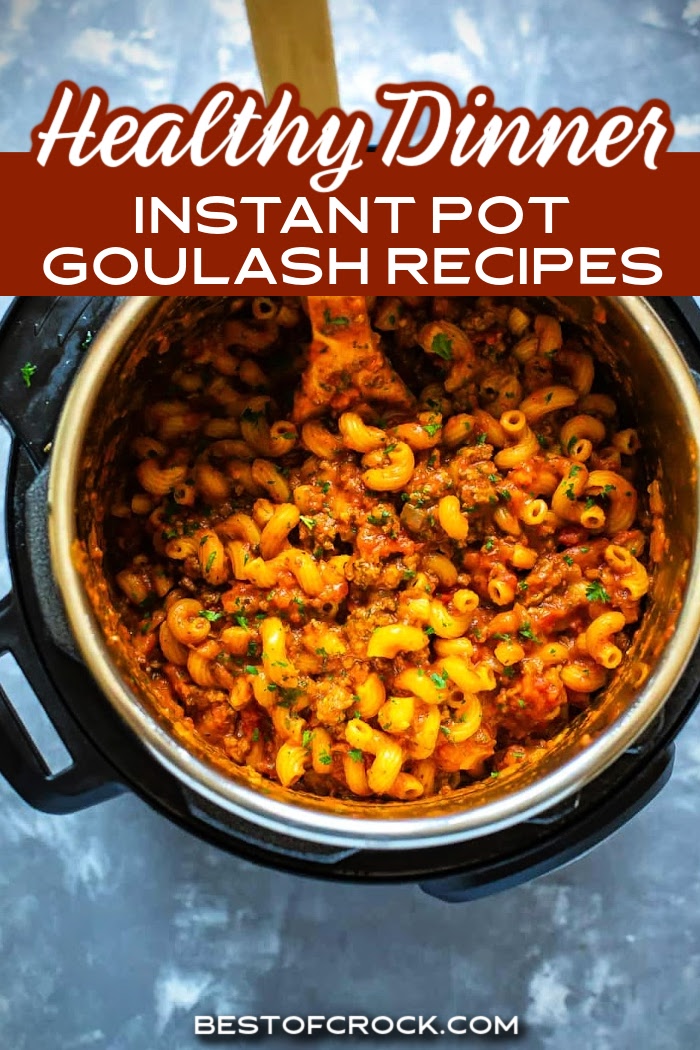 It is easier than you may think to make Instant Pot goulash recipes for family dinners or even as date night dinners that will surely impress. Easy Ground Beef Recipes | Pressure Cooker Goulash | Ground Beef Dinner Recipes | Ground Beef Pasta Recipe | Goulash Recipes Easy Ground Beef
