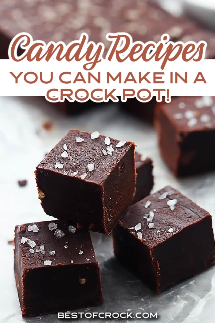 Crockpot candy recipes are perfect holiday slow cooker recipes we can use as gifts or in place of holiday cookie recipes. Crockpot Holiday Recipes | Slow Cooker Holiday Recipes | Candy Recipes for Christmas | Homemade Candy Recipes | Crockpot Recipes with Chocolate | Crockpot Dessert Recipes | Christmas Snack Ideas | Christmas Party Recipes