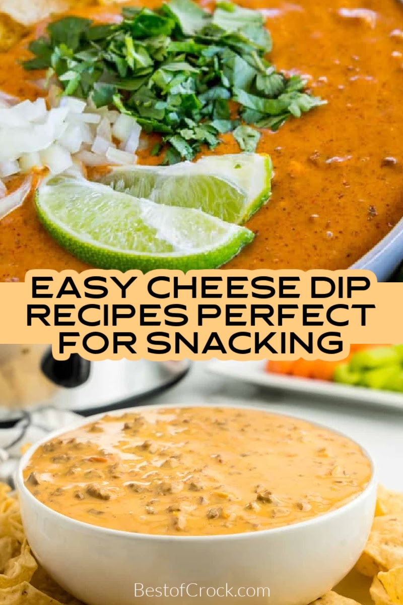 Crockpot cheese dip recipes are easy to make and can be used as party recipes, appetizer recipes or even as an easy snack recipe. Crockpot Cheese Dip Velveeta | Crockpot Queso Blanco | Slow Cooker Cheese Dip with Sausage | Cheese Dip No Meat | Cheese Dip with Beef Slow Cooker | Party Recipes | Crockpot Dip Recipes for Parties | Crockpot Party Recipes | Cheesy Crockpot Recipes | Slow Cooker Party Recipes | Crockpot Recipes for a Crowd via @bestofcrock
